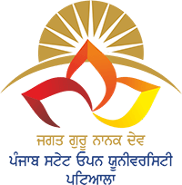 Jagat Guru Nanak Dev Punjab State Open University logo